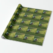 Kerstmis-golf op Putting Green Cadeaupapier (Uitgerold)