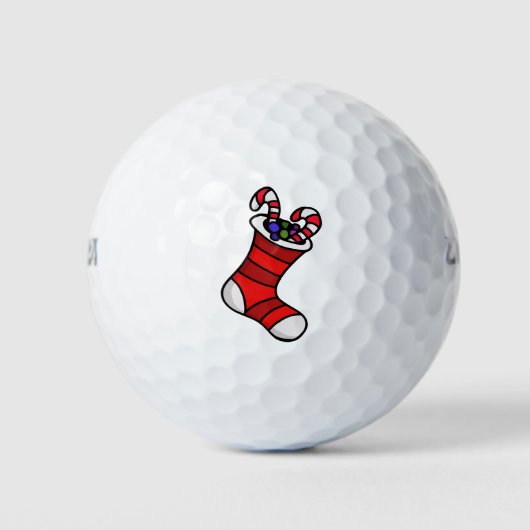 Kerstmis Golfballen (Voorkant)