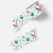 Kerstmis golfen grosgrain lint (Achterkant)