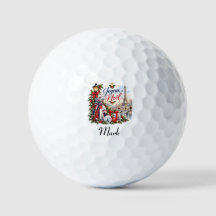 Kerstmis golfen in Parijs Frankrijk