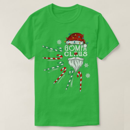 Kerstmis Gompa Claus Gompa Beard Classic TShirt (Design voorkant)