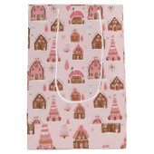 Kerstmis Gourmand Maisons Pain d'Epices Medium Cadeauzakje (Achterkant)