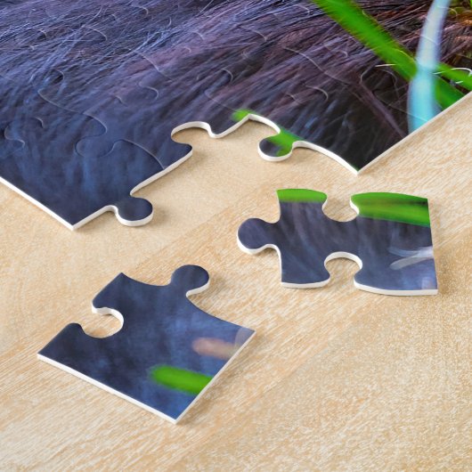 Kerstmis Granny Jigzaag Puzzle Legpuzzel (Zijkant)