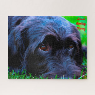 Kerstmis Granny Jigzaag Puzzle Legpuzzel