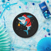 Kerstmis - Grappig kerstfeest Papieren Bordje (Feest)