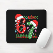 Kerstmis Grappig Zes Zeven 6 7 Meme Gen Alpha Slaa Muismat (Met muis)