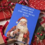 Kerstmis Grappige rendieren Namen Bier Feestdagenkaart<br><div class="desc">Dit ontwerp werd gecreeerd door digitale kunst. Het kan op het gebied worden gepersonaliseerd dat door de foto en/of de tekst te veranderen wordt verstrekt. Of het kan worden aangepast door de klik te kiezen om de andere optie aan te passen en de kleur op de achtergrond te verwijderen of...</div>