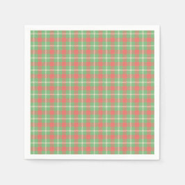 Kerstmis Green-based Plaid Servet