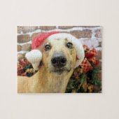 Kerstmis - Greyhound - Pena Legpuzzel (Horizontaal)