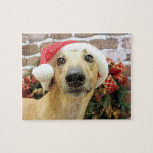 Kerstmis - Greyhound - Pena Legpuzzel