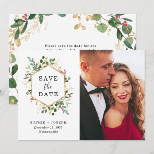 Kerstmis: Grijne met wit   Foto Save The Date