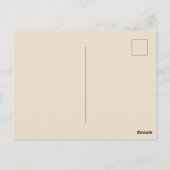 Kerstmis groen gebaseerd Plaid Briefkaart (Achterkant)