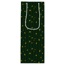 Kerstmis Groen Geel Ster Streep