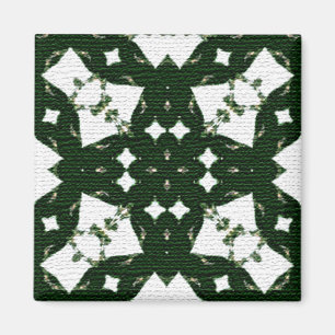 Kerstmis Groene Garland Magneet