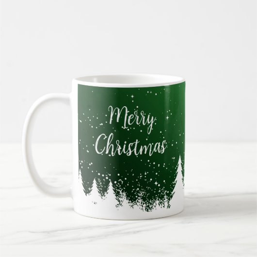 Kerstmis Groene Mok (Links)