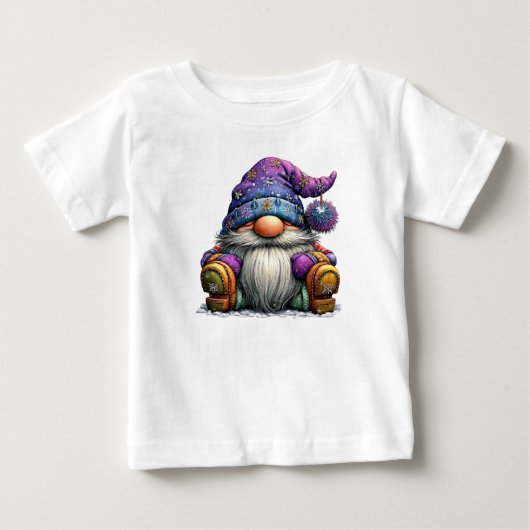 Kerstmis Gronme Jersey T-shirt voor kinderen (Voorkant)