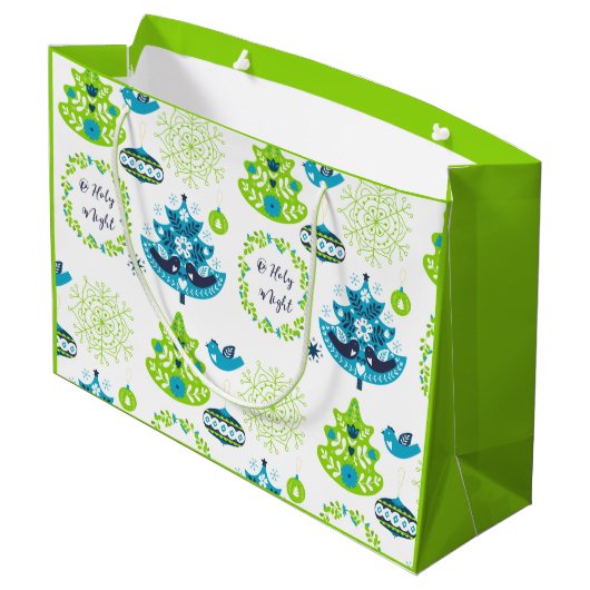 Kerstmis Groot Cadeauzakje (Achterkant Gekanteld)