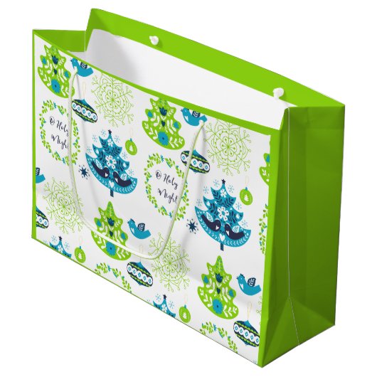 Kerstmis Groot Cadeauzakje (Voorkant Gekanteld)