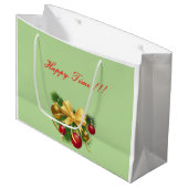 Kerstmis Groot Cadeauzakje (Voorkant Gekanteld)