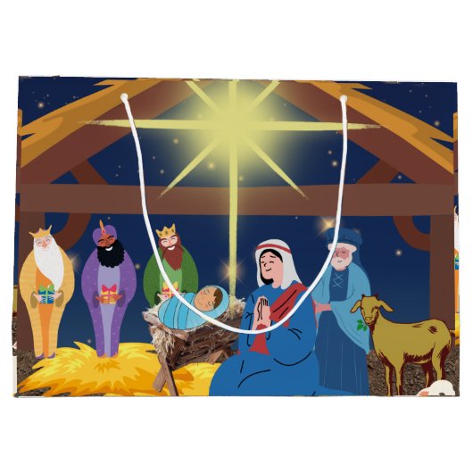 Kerstmis Groot Cadeauzakje (Achterkant)