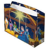 Kerstmis Groot Cadeauzakje (Achterkant Gekanteld)