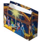 Kerstmis Groot Cadeauzakje (Voorkant Gekanteld)