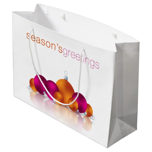 Kerstmis Groot Cadeauzakje (Achterkant Gekanteld)