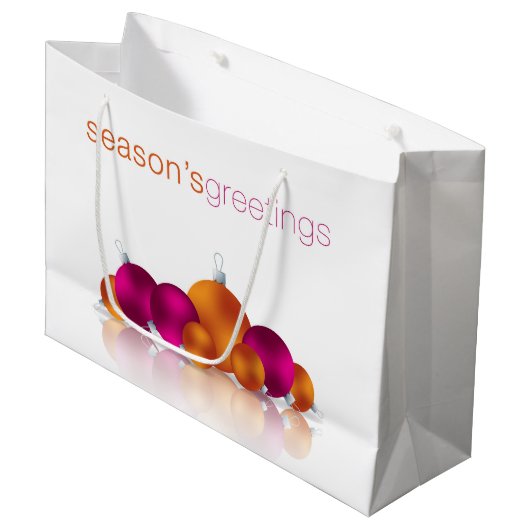 Kerstmis Groot Cadeauzakje (Voorkant Gekanteld)