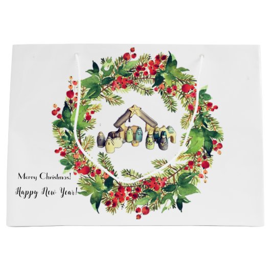 Kerstmis Groot Cadeauzakje (Voorkant)