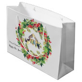 Kerstmis Groot Cadeauzakje (Achterkant Gekanteld)