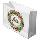 Kerstmis Groot Cadeauzakje (Voorkant Gekanteld)