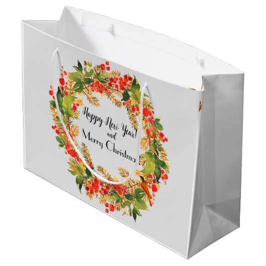 Kerstmis Groot Cadeauzakje (Achterkant Gekanteld)