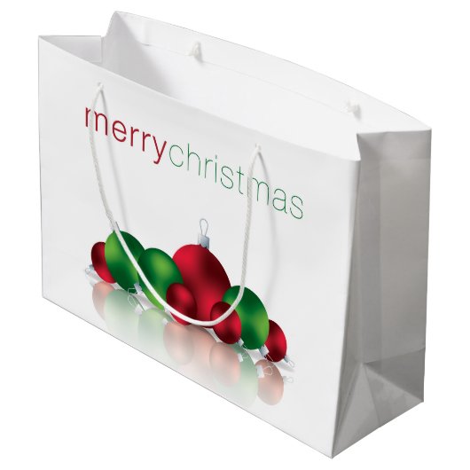 Kerstmis Groot Cadeauzakje (Achterkant Gekanteld)