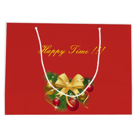 Kerstmis Groot Cadeauzakje (Achterkant)