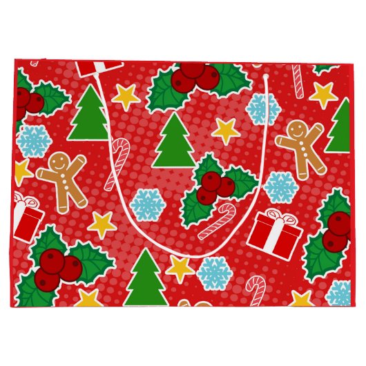 Kerstmis Groot Cadeauzakje (Achterkant)