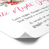 Kerstmis grootste cadeau Late Night Luiers Poster (Hoek)