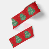 Kerstmis Grosgrain Lint (Achterkant)