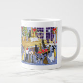 Kerstmis Grote Koffiekop (Rechts)