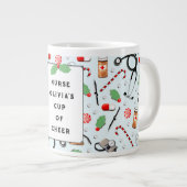 Kerstmis Grote Koffiekop (Voorkant rechts)