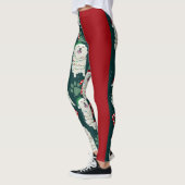 Kerstmis Grote Pyreneeën  Leggings (Links)
