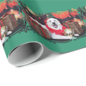 Kerstmis - Grote Pyreneeën - Sophie Cadeaupapier (Rol Hoek)