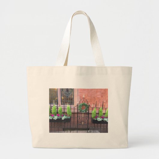 Kerstmis Grote Tote Bag (Voorkant)