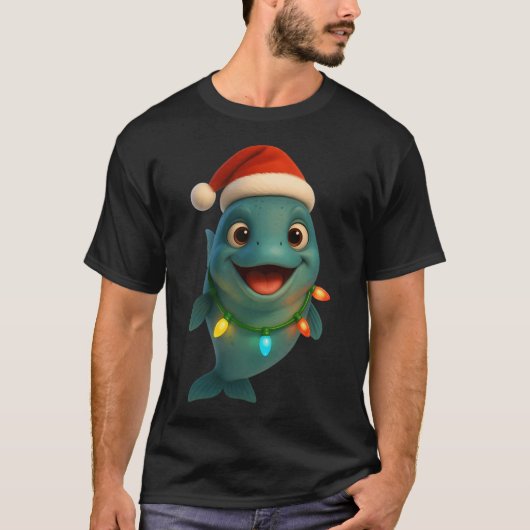 Kerstmis Haikouichthys T-shirt (Voorkant)