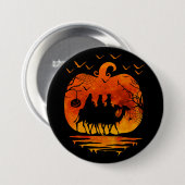 KERSTMIS HALLOWEEN KLEDING POMPOEN KERST CADO RONDE BUTTON 7,6 CM (Voorkant /achterkant)