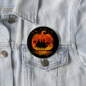 KERSTMIS HALLOWEEN KLEDING POMPOEN KERST CADO RONDE BUTTON 7,6 CM (In situ)