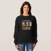 Kerstmis Halloween Kostuum Hallothanksmas Pinguïn Trui (Voorkant volledig)