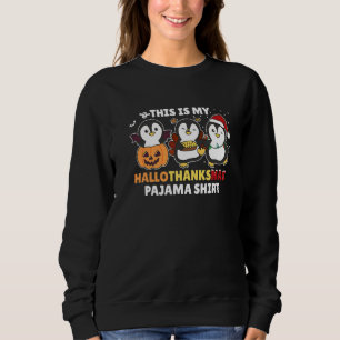 Kerstmis Halloween Kostuum Hallothanksmas Pinguïn Trui