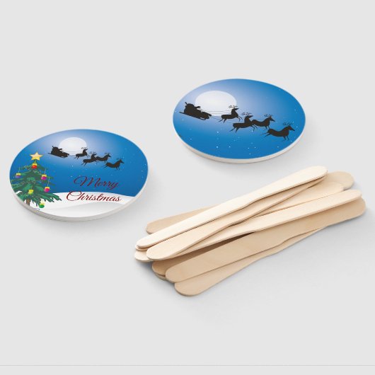 Kerstmis Handwaaier (Niet-gemonteerd)