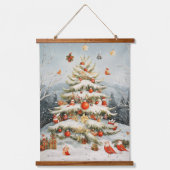 Kerstmis Hangend Wandkleed (Voorkant)