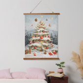 Kerstmis Hangend Wandkleed (Slaapkamer)